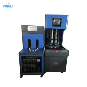 Halbautomatische Plastikflaschen-Stretch-Blasformmaschine / Blasform-PET-Flaschenhersteller-Maschine