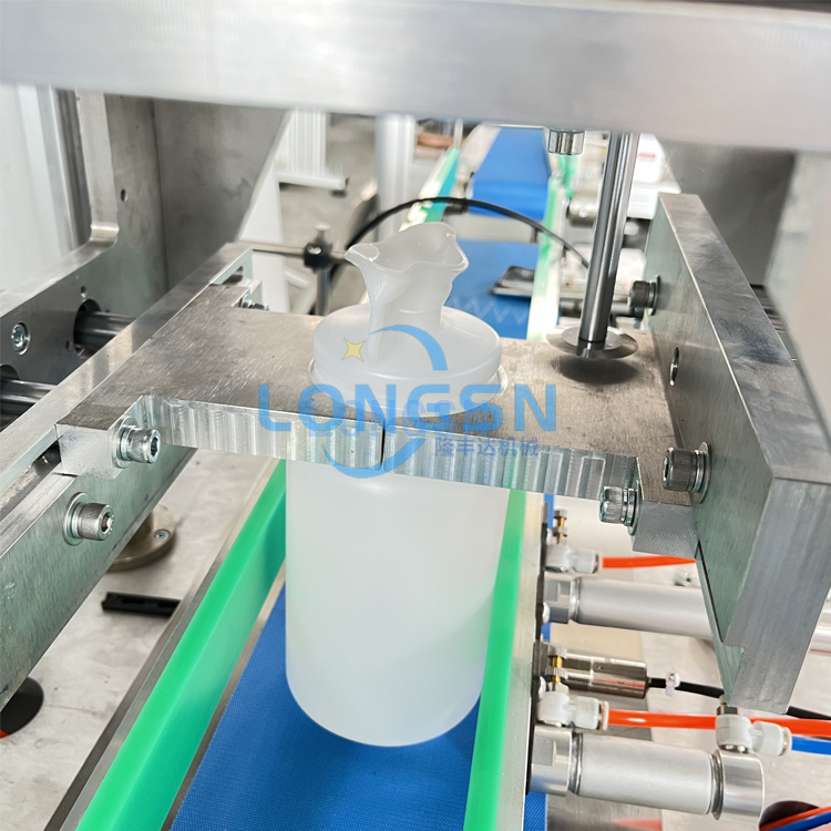 Voller automatischer Plastikflaschenhalshaltermaschine Preis