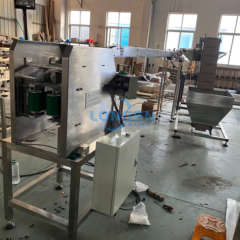 Auto-Flaschenhals-Griff-Ring-Pressapplikator-Maschine